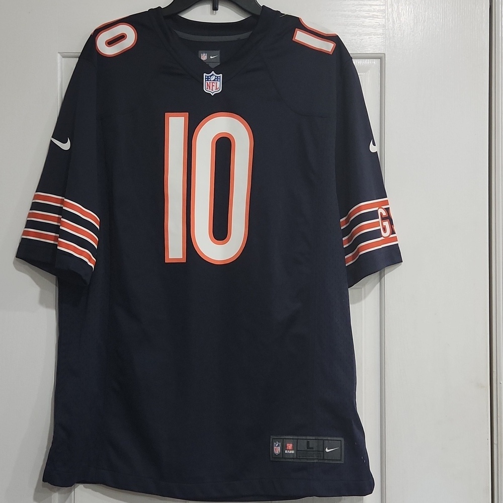 Nike Mitch Trubisky NFL Jersey Chicago Bears Large